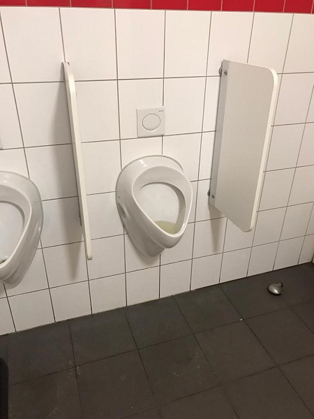  verstopt urinoir Haarlem